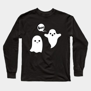 '' boo '' scary shirt Long Sleeve T-Shirt